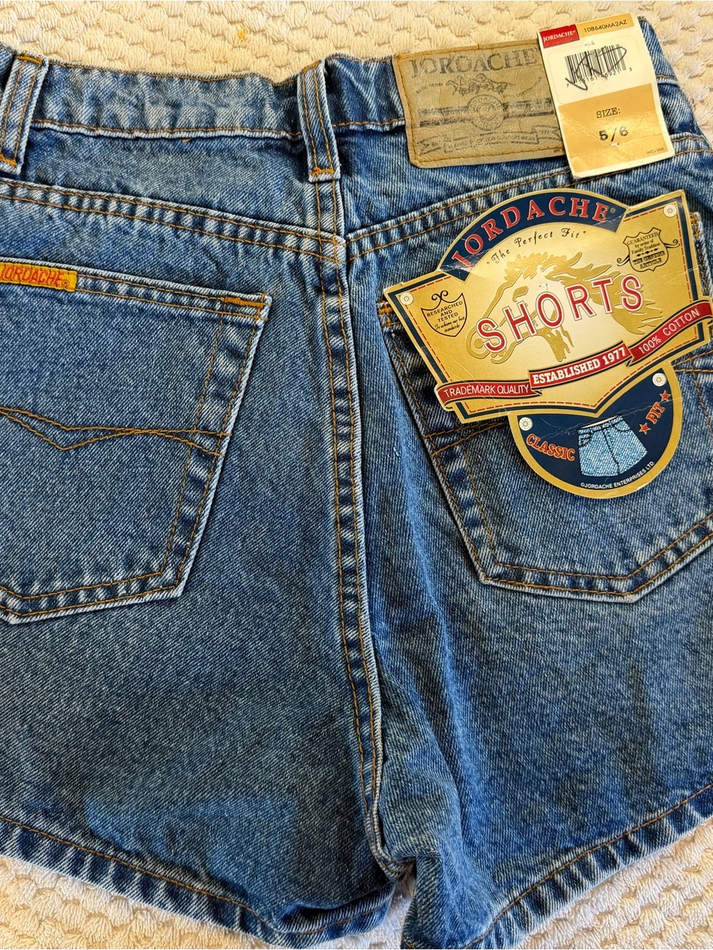 Vintage jordache Blue Denim Jean Shorts